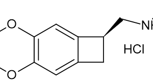 1-[(7S)-3,4-dimethoxybicyclo[4.2.0]octa-1,3,5-trien-7-yl]-N-methylmethanamine hydrochloride (1:1)