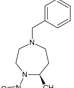 (R)-1-benzyl-5-methyl-4-nitroso-1,4-diazepane