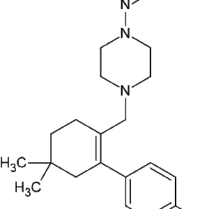 1-{[2-(4-chlorophenyl)-4,4-dimethylcyclohex-1-en-1-yl]methyl}-4-nitrosopiperazine