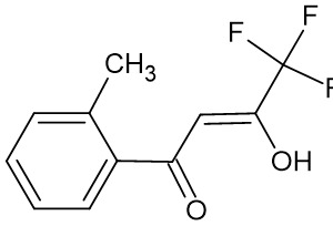1-(2-methyl phenyl)-4,4,4-trifluoro butane-1,3-dione
