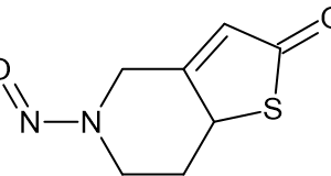 5-Nitroso-5,6,7,7a-tetrahydrothieno[3,2-c]pyridin-2(4H)-one