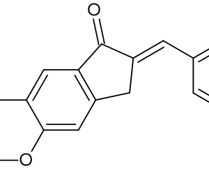 5,6 dimethoxy-2-(pyridine-4-yl) -methylene-indan-1-one