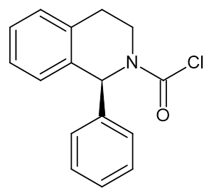 (1S)-1-phenyl-3,4-dihydroisoquinoline-2(1H)-carbonyl chloride