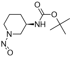 tert-butyl [(3R)-1-nitrosopiperidin-3-yl]carbamate