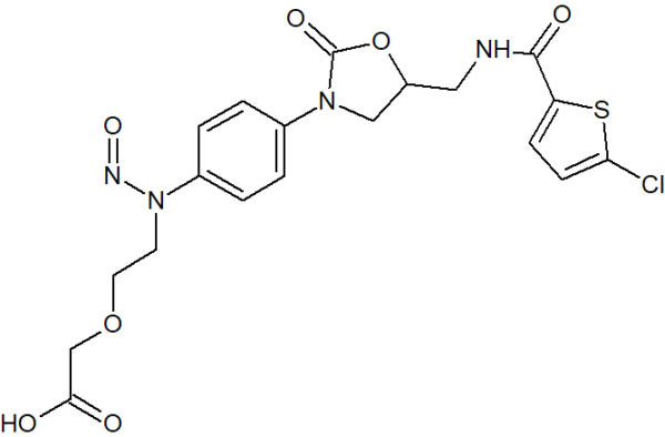 N-Nitroso Rivaroxaban Open-Ring Acid Impurity