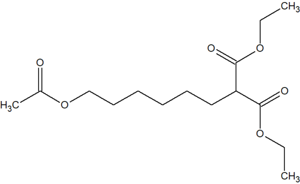 diethyl [6-(acetyloxy)hexyl]propanedioate OR DIETHYL-2-(7-OXOOCTYL)PROPANEDIANATE