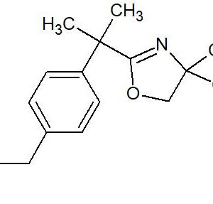 2-(2-(4-(2-chloroethyl)phenyl)propan-2-yl)-4,4-dimethyl-4,5-dihydrooxazole
