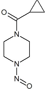 N-Nitroso 1-(Cyclopropylcarbonyl) piperazine