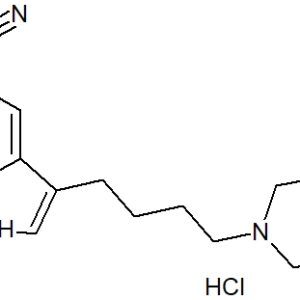 3-[4-(diethylamino)butyl]-1H-indole-5-carbonitrile hydrochloride