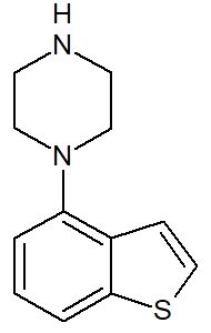 1-(1-benzothiophen-4-yl)piperazine