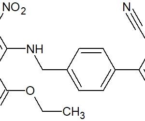Ethyl 2-{[(2'-cyanobiphenyl-4-yl)methyl]amino}-3-nitrobenzoate