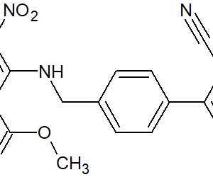 Methyl 2-{[(2'-cyanobiphenyl-4-yl)methyl]amino}-3-nitrobenzoate