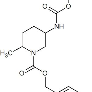 5-[[(1,1-dimethylethoxy)carbonyl]amino]-2-methyl-1-piperidinecarboxylic acid, phenylmethyl ester