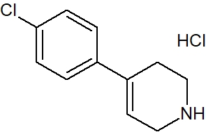 Cl-phenyltetrahydropyridine HCl