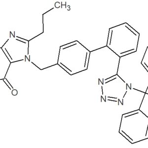 Ethyl 4-(prop-1-en-2yl)-2-propyl-1-(2’-(1-trityl-1-H-tetrazol-5-yl)-[1,1’-biphenyl]-4-yl)methyl)-1H-imidazol-5-carboxylate