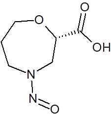 (S)-4-nitroso-1,4-oxazepane-2-carboxylic acid