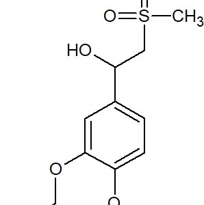 1-(3-ethoxy-4-methoxyphenyl)-2-(methylsulfonyl)ethanol